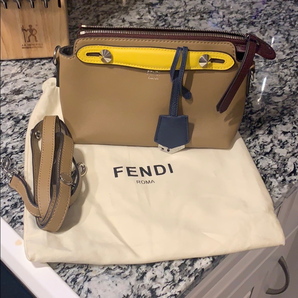 Fendi mini purse with cross body strap